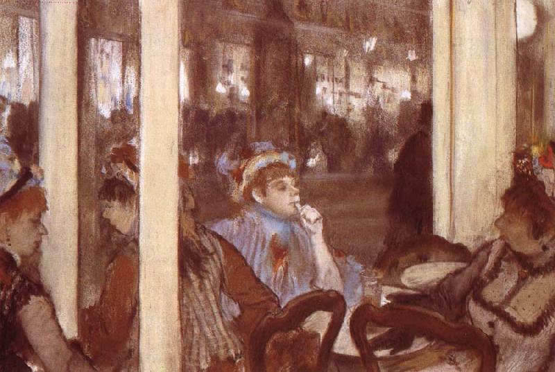 Edgar Degas Women on the terrace oil painting image